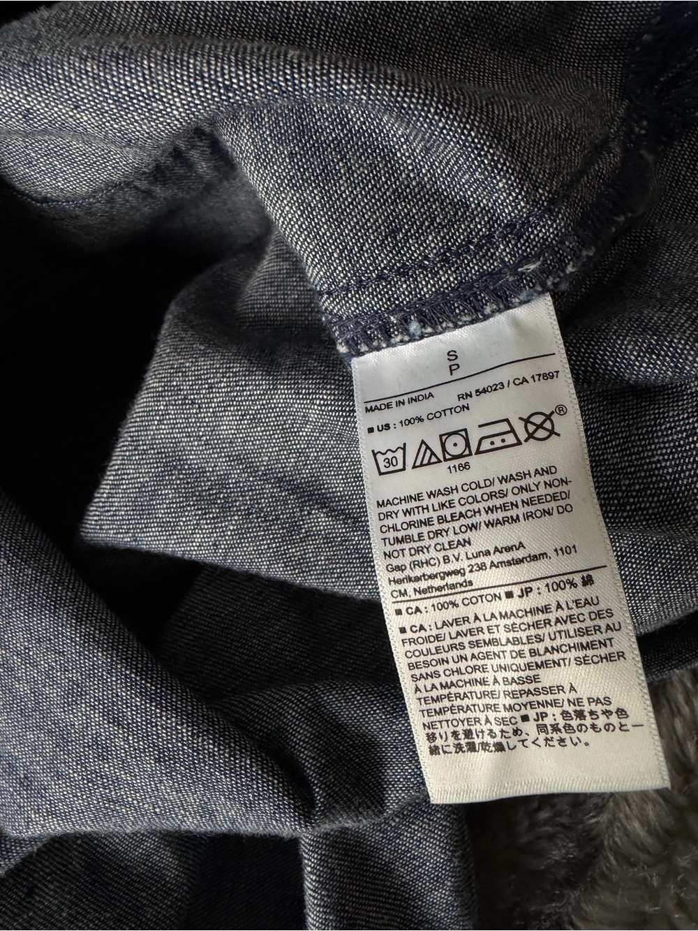 Banana Republic belted denim midi dress - Picture 5 of 15
